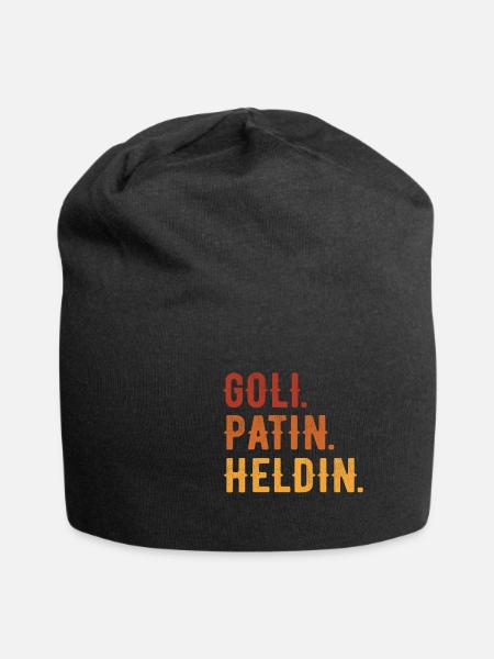 Goli Taufgoli Firmgoli Gift Idea - Jersey Beanie - black