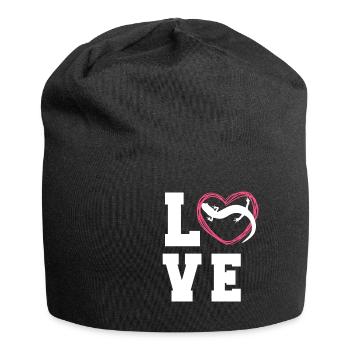Thé à la salamandre pour femme - Bonnet en jersey - noir - Devant