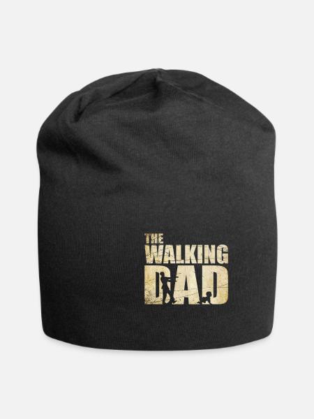 The Walking Dad Fête des pères Messieurs - Bonnet en jersey - noir