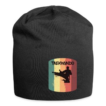Tae Kwon Do - Taekwondo - Martial Arts Gift - Jersey Beanie - black - Front