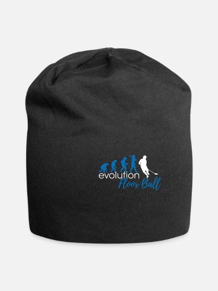 FloorBall Evolution - Jersey-Beanie - Schwarz