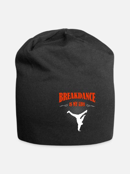 Breakdance - Jersey-Beanie - Schwarz