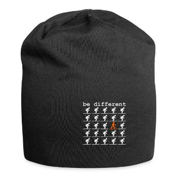 Touring Skis Telemark Ski Touring Free Heel Ski - Jersey Beanie - black - Front