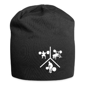 Squat Bench Deadlift 4 - Jersey-Beanie - Schwarz - Vorne
