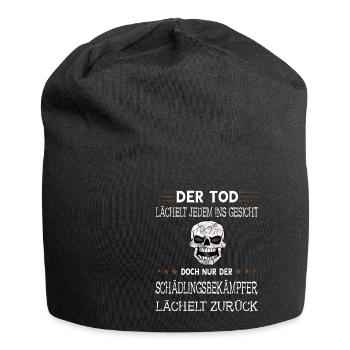Schädlingsbekämpfer Kammerjäger Geschenke - Jersey-Beanie - Schwarz - Vorne