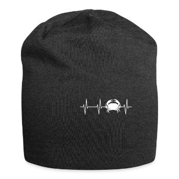 Crab Heartbeat Tshirt - Jersey-Beanie - Anthrazit - Vorne