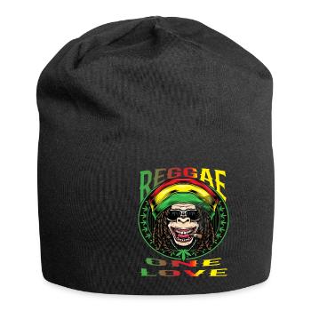 One Love - Jersey-Beanie - Schwarz - Vorne