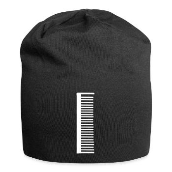 Cosuce ciseaux cheveux coiffeur pesaille - Bonnet en jersey - noir - Devant