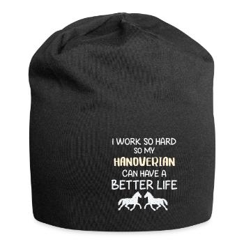 Hanovre - Bonnet en jersey - noir - Devant