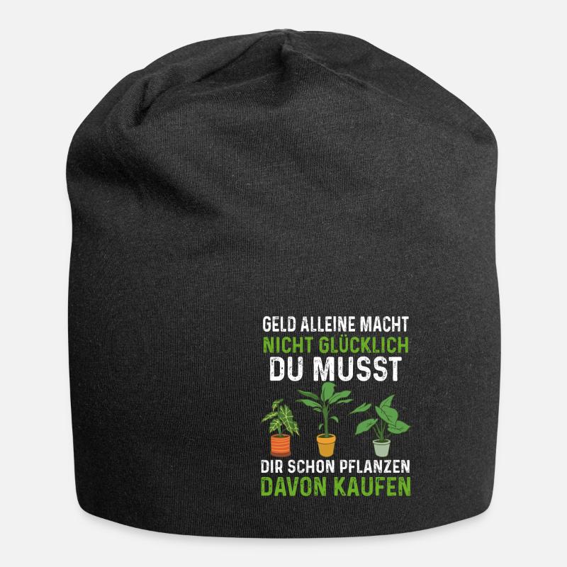 Gärtner - Jersey-Beanie - Schwarz