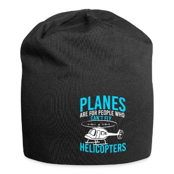 Helicopter - Jersey Beanie - black - Front