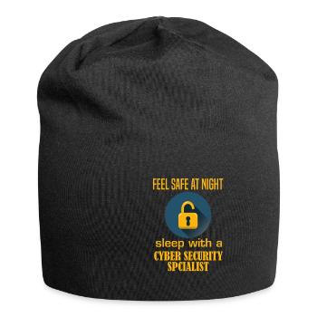 IT Security Programmer Computer Cyber Tech Ha - Jersey Beanie - black - Front