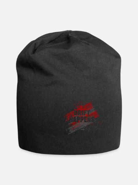 Drift Motorsport Auto Car Drift Drifting Fan - Jersey Beanie - black