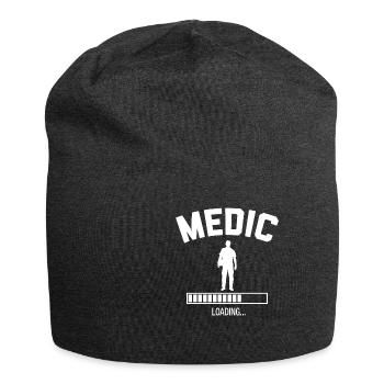 Future Medic - Jersey Beanie - charcoal grey - Front