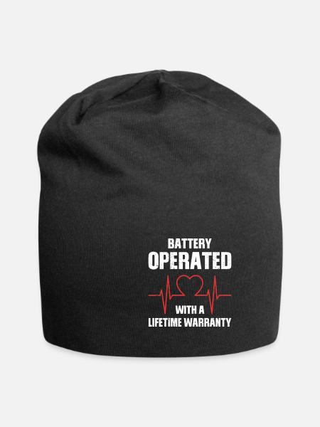 pacemaker - Jersey Beanie - black