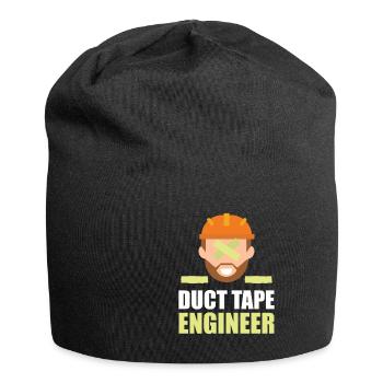 Hausmeister Haustechniker, Hauswart Geschenk - Jersey-Beanie - Schwarz - Vorne
