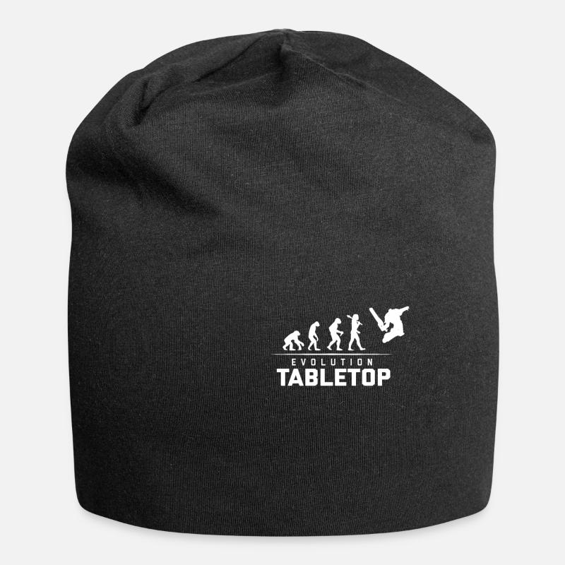 EVOLUTION OF TABLETOP - Bonnet en jersey - noir