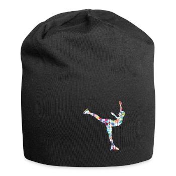 Patins de patinage de patinage artistique - Bonnet en jersey - noir - Devant