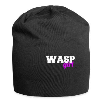 Wasp girl - Jersey Beanie - black - Front