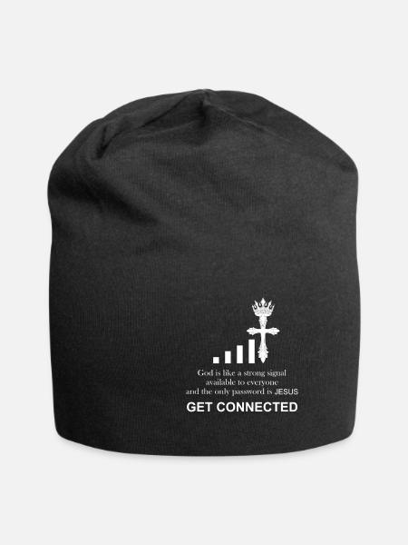 | Catholic priest Funny gift | - Jersey Beanie - black