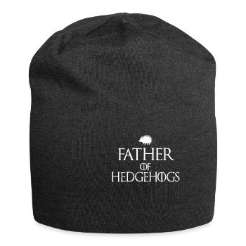 Funny Hedgehog Thé For Your Brother - Bonnet en jersey - charbon - Devant