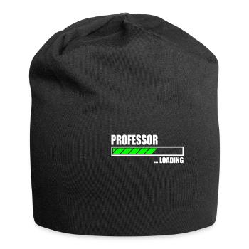 Professor Loading Bar - Jersey-Beanie - Schwarz - Vorne