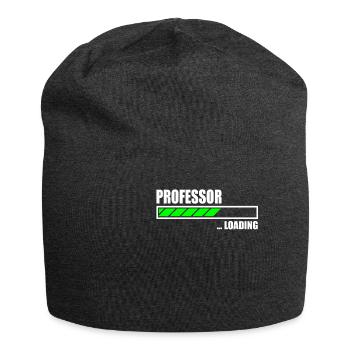 Barre de chargement du professeur - Bonnet en jersey - charbon - Devant