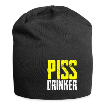 Piss Drinker 4 - Jersey Beanie - black - Front