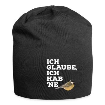 Meise - Jersey-Beanie - Schwarz - Vorne