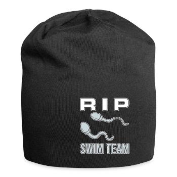 Funny Vasectomy RIP Swimming Team Surgery Humor - Jersey Beanie - black - Front