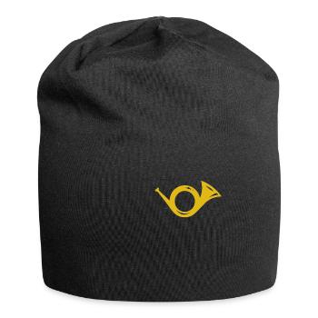 Postbote Briefträger Briefbote Postzusteller - Jersey-Beanie - Schwarz - Vorne