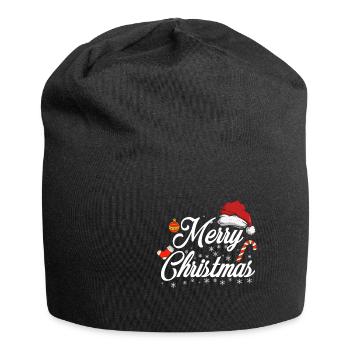 Joyeux Noël Joyeux Noël - Bonnet en jersey - noir - Devant