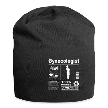 Description du produit gynécologue - Bonnet en jersey - noir - Devant