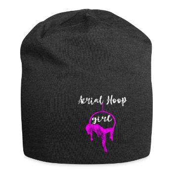 Aerial Hoop Girl Silks Yoga Pole Dance Circus - Jersey-Beanie - Anthrazit - Vorne