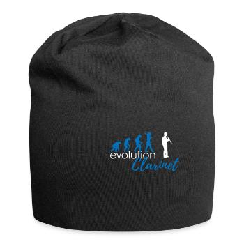 Clarinet Evolution - Jersey Beanie - black - Front