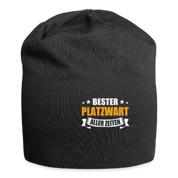 Bester Platzwart Aller Zeiten Rasen Spezialist - Jersey-Beanie - Schwarz - Vorne