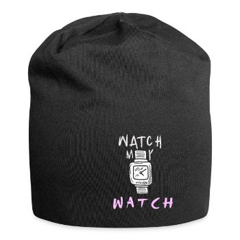 Regarder My Watch Enthusiast Collector Accessoire Hoar - Bonnet en jersey - noir - Devant