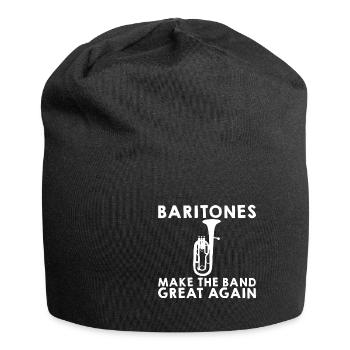 Les barytons rendent le groupe à nouveau génial - Bonnet en jersey - noir - Devant
