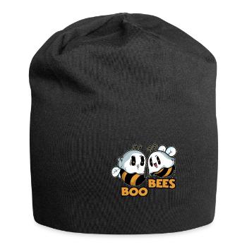 Boo Bees Geister Halloween Bienen - Jersey-Beanie - Schwarz - Vorne