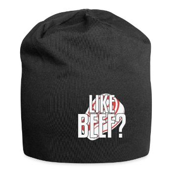 Like Beef Meat Lover BBQ Barbecue - Jersey Beanie - black - Front