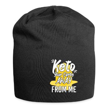 Keto Your Carbs Away From Me - Jersey Beanie - black - Front