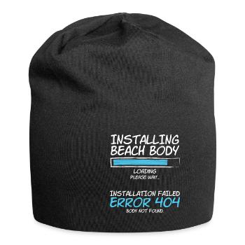 Body Programmer 404 Body Not Found - Jersey Beanie - black - Front