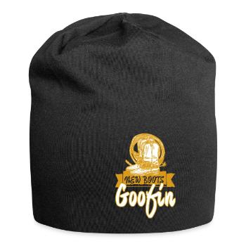 New Boots Goofin - Jersey Beanie - black - Front