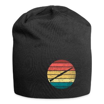 Clarinet Retro - Jersey-Beanie - Schwarz - Vorne