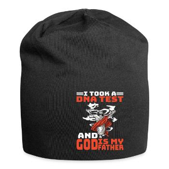 I took a DNA test and God is my father 18 - Jersey Beanie - black - Front
