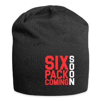 Six Pack à venir 28 - Bonnet en jersey - noir - Devant
