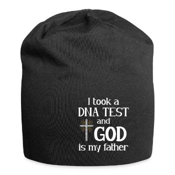 I Took A DNA Test And God Is My Father 8 - Jersey-Beanie - Schwarz - Vorne
