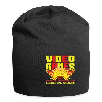 Games Why Waste Technology On Science - Jersey Beanie - black - Front
