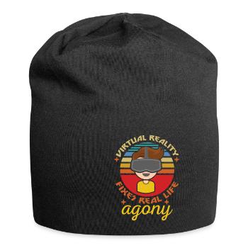 Reality Fixes Real Life Agony VR - Jersey Beanie - black - Front