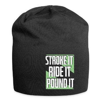 It Ride It Pound It Triathlon - Jersey Beanie - black - Front